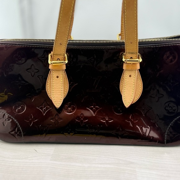 Louis Vuitton Monogram Rosewood Burgundy Vernis Patent Leather with LV - Picture 1 of 14